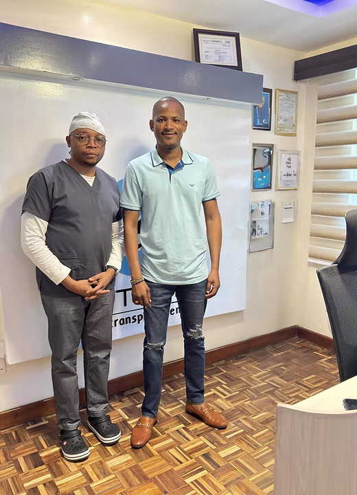Hon. Dr. Babu Owino at Artistic Hair Transplant Clinic